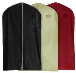 Housse vinyle pour vêtements format long coloris bleu Housse vinyle pour vêtements