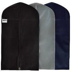 Housse respirante pour vêtements format long bleu navy Housse respirante pour vêtements