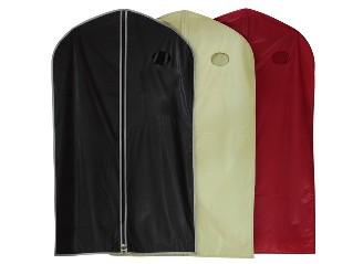 Housse vinyle pour vêtements format long coloris noir Housse vinyle pour vêtements