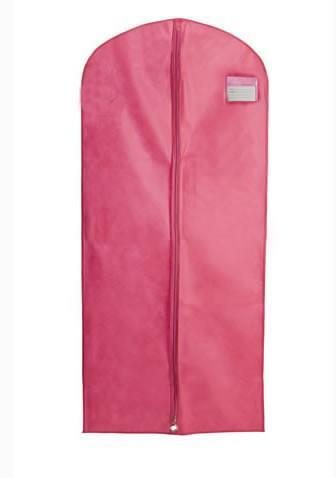 Housse respirante pour robe de mariée fuchsia Housse respirante pour robe