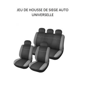 Housse de sieges voiture noir / grise universelle