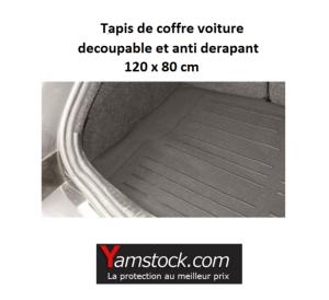 Tapis de coffre voiture PVC 120X80 CM découpable