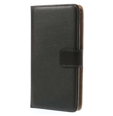 Etui Portefeuille en Cuir pour LG G3 - Noir