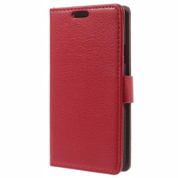 Etui Portefeuille pour Samsung Galaxy A3 - Rouge