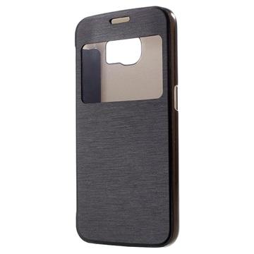 Etui à Rabat Slim View pour Samsung Galaxy S6 - No