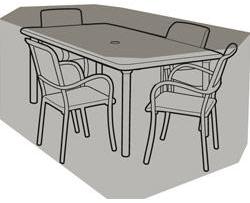 Housse Polyester salon de jardin MM