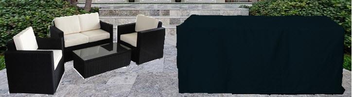 Housse pour salon détente canapé et fauteuils de j