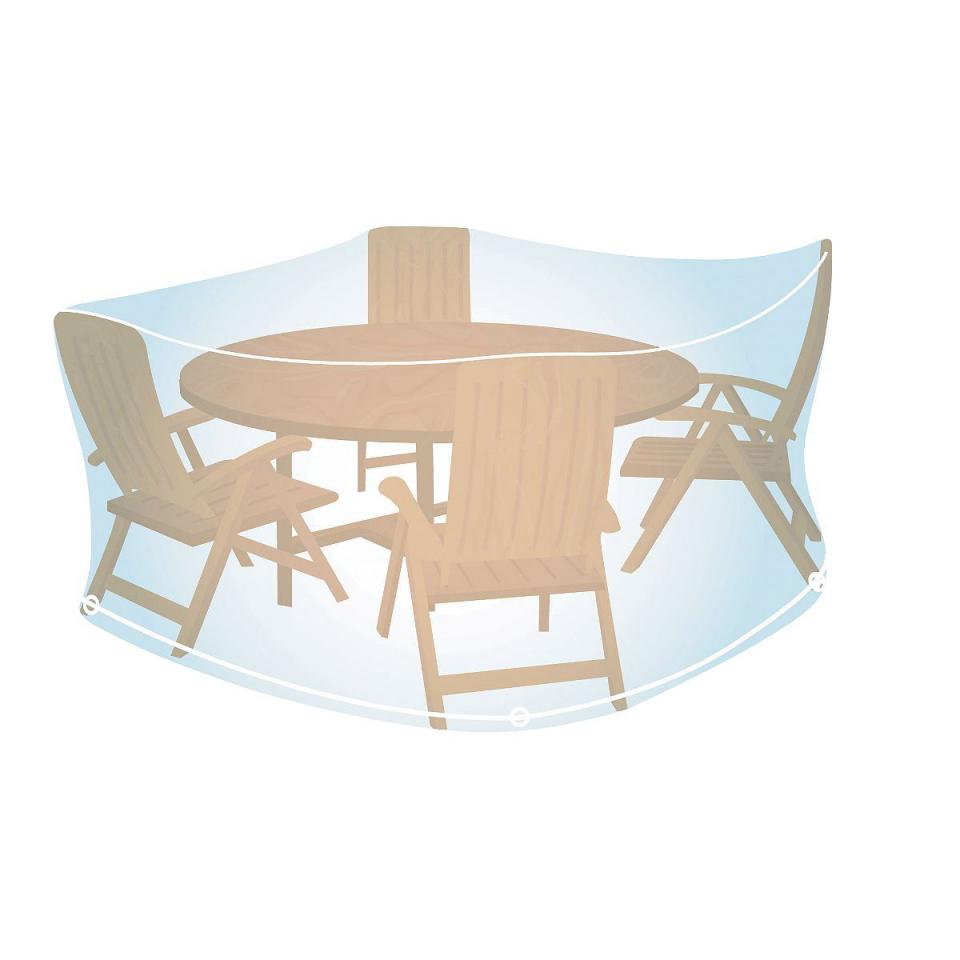 Housse pour ensemble de jardin rond - Taille M (Vers Housse pour ensemble de jardin