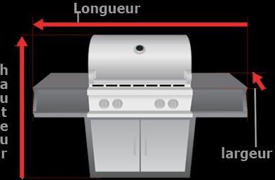 Bâche pour barbecue (sur mesure)