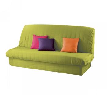 Housse Clic clac Uni Essentiel Anis 140x200 - Douc