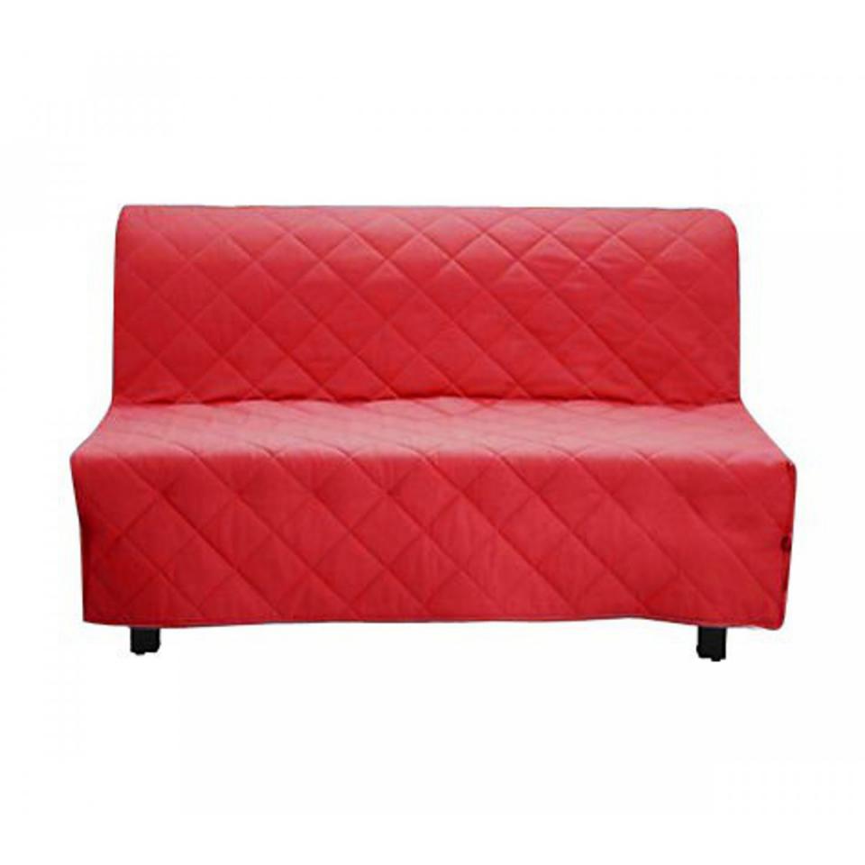 Housse de Clic-Clac Matelassée Rouge 140x190