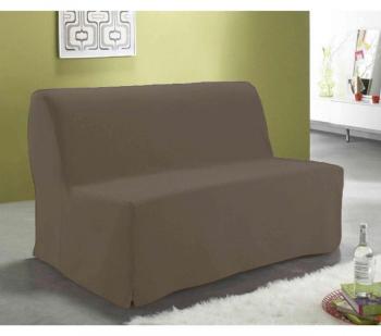 Housse de BZ Dos Couvert Taupe 140 cm