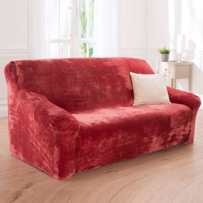 Housse microfibre extensible fauteuil canapé
