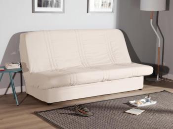 Housse de clic-clac matelassée ligne coton bachett