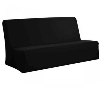 Housse clic-clac noire 140x190 - Terre de Nuit
