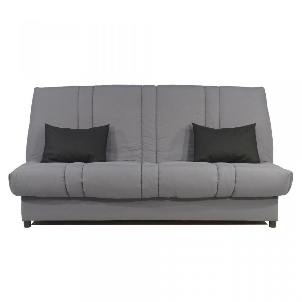 Housse clic-clac SNOW, coloris gris, pour canapé c