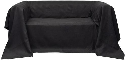 VidaXL Housse Micro-suède de canapé Anthracite 210