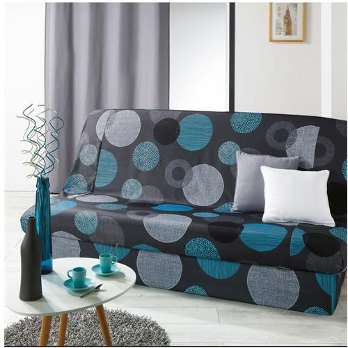 Housse Clic-Clac Oxana Noire 140x190