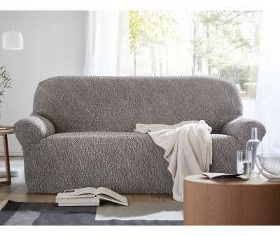 Housse extensible plissée fauteuil canapé