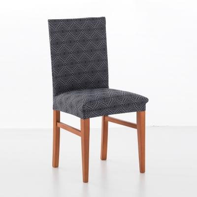 Housse chaise extensible Gemma - gris