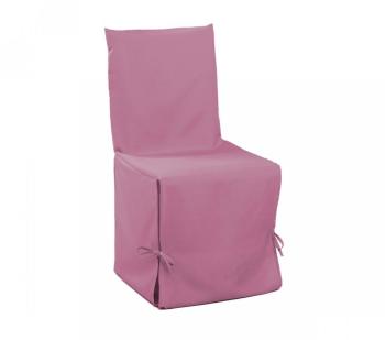 Housse Chaise Rose Dragée 50x50 - Douceur d Intérieur Housse Chaise Rose Dragée
