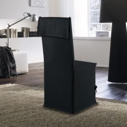 Housse de chaise Victoria Noir