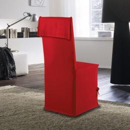Housse de chaise Victoria Rouge
