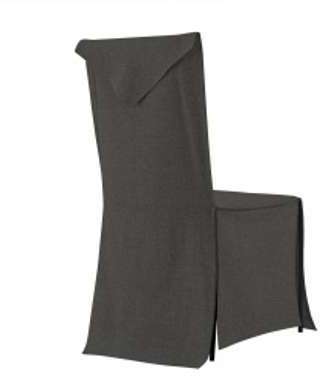 Housse de chaise Stella Anthracite Housse de chaise Stella Anthracite