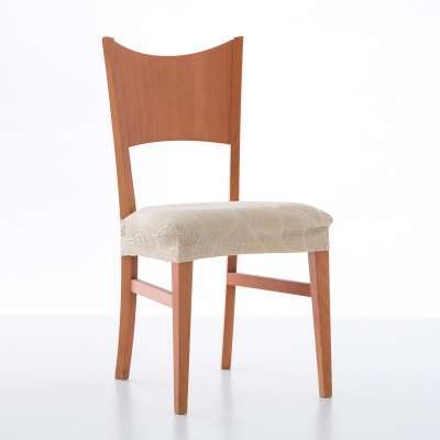 Housse chaise motif jacquard extensible Alice