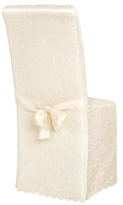 Housse de chaise avec n?ud en Polyester Imprimé be