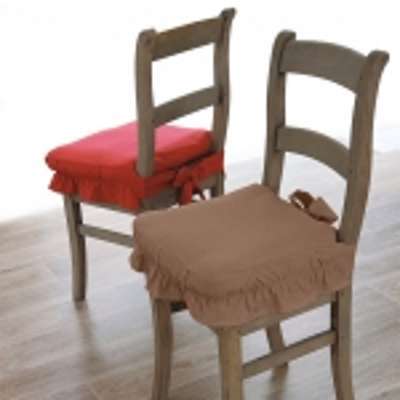 Housse chaise toile bachette
