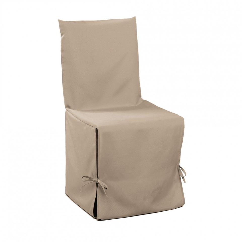 Housse Chaise Lin 50x50 - Douceur dIntérieur