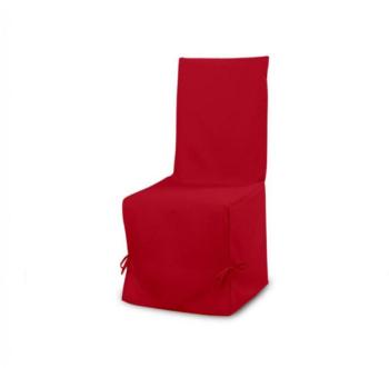 Housse chaise panama rouge 37x50 Housse chaise panama rouge