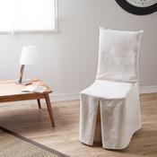 Housse de chaise metis lin coton MANON Lin Housse de chaise metis lin