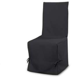 Housse chaise panama anthracite 37x50 Housse chaise panama anthracite