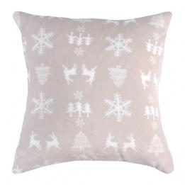 Housse de coussin (60 cm) Faon Crème