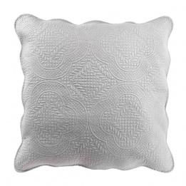 Housse de coussin boutis (60 cm) Melissa Gris