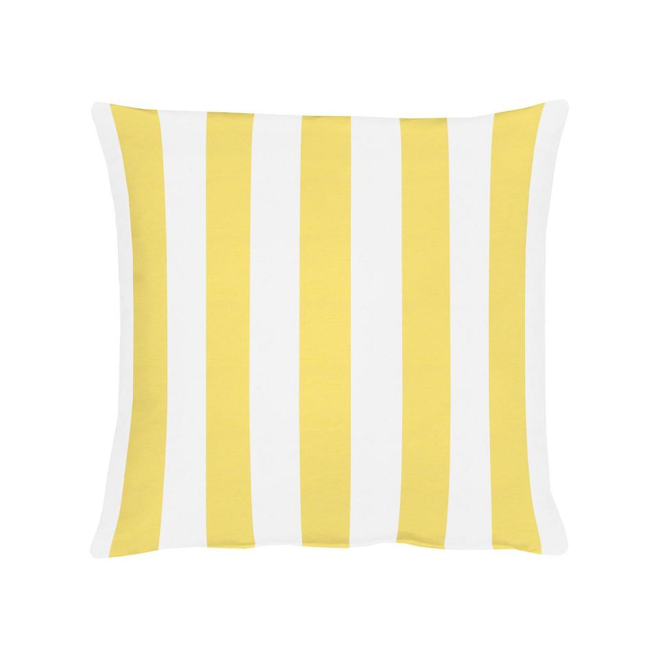Housse de coussin Delfi - Jaune - 49 x 49 cm