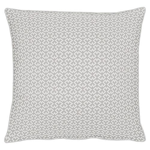Housse de coussin Pizzo - Gris - 40 x 40 cm