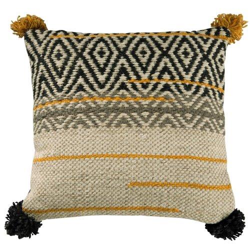 Housse De Coussin Coton Handycraft Curry Harmony