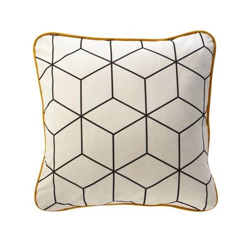 Housse De Coussin Coton Imprimé Jehault - 3suisses