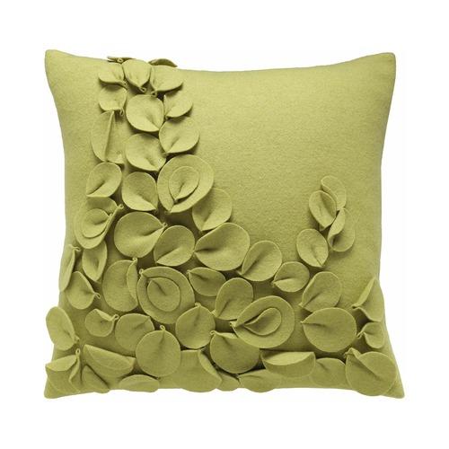 Housse de coussin Fleur - Vert