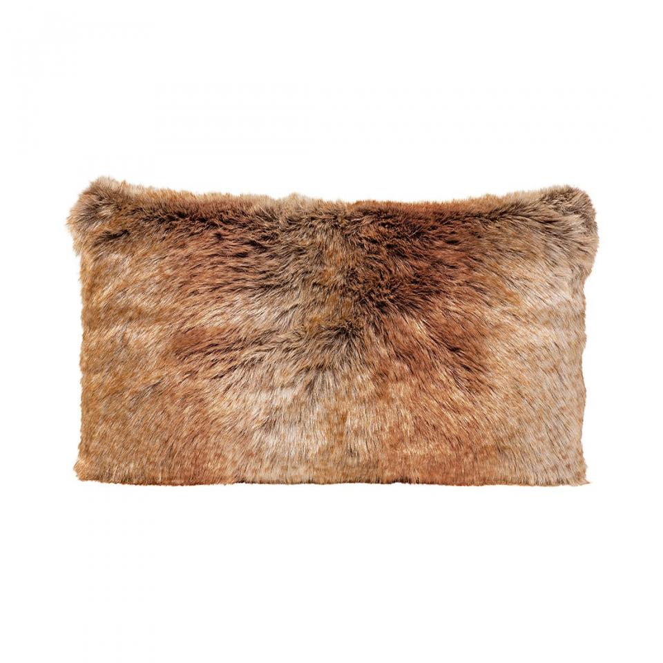 Housse de coussin Winterfell - Marron - 30 x 50 cm