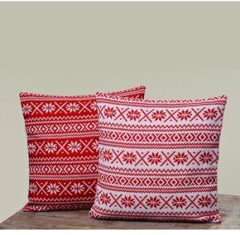 Housse de coussin Hiver Flocon de neige Housse de coussin Hiver Flocon