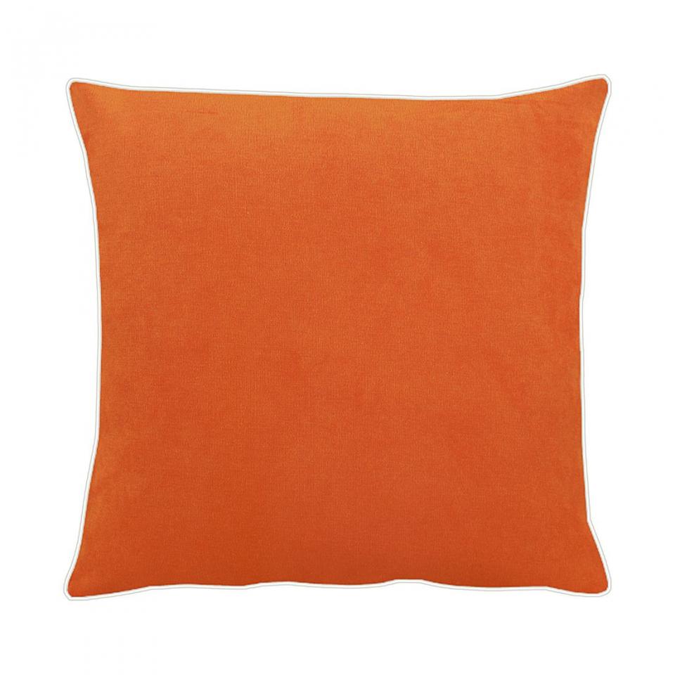 Housse de coussin Tahiti - Orange - 46 x 46 cm