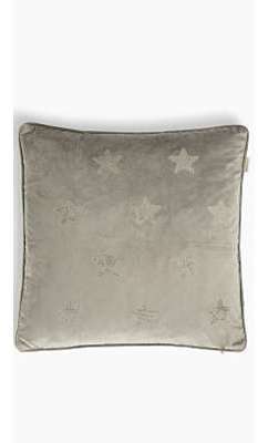 Housse de coussin à étoiles en velours Housse de coussin à étoiles