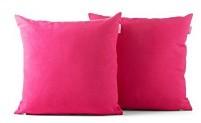 Housse de coussin lot de 2 coton mélangé Housse de coussin lot de 2