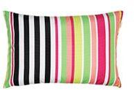Housse coussin rayures imp numérique Housse coussin rayures imp