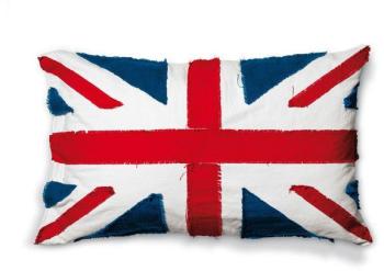 SELETTI housse de coussin FLAGS CUSHION (UK - Coton) SELETTI housse de coussin