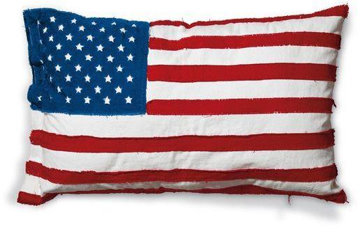 SELETTI housse de coussin FLAGS CUSHION (USA - Coton) SELETTI housse de coussin